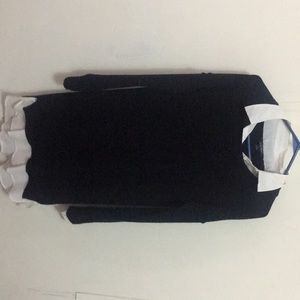 Black dress size small can fit medium